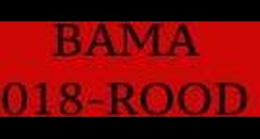 Bama Schoencreme - Rood - 50ml