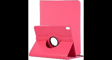 Ntech Hoes geschikt voor Apple iPad iPad Pro 11 inch hoesje 360° Rotating hoesje Case + 4 in 1 Styuls Pink