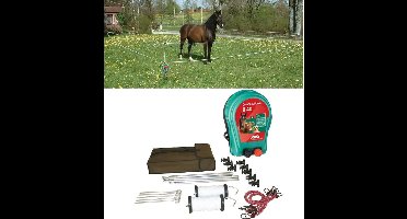 AKO Verplaatsbare afrastering SET voor trektochten