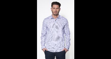 Cast Iron Casual Overhemd Heren lange mouw