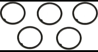 Kgs Opvulring Balhoofd 1 Inch Staal Zwart 5 Stuks