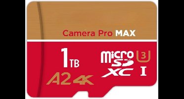 1TB Micro SD - Inclusief Adapter - Hoge Snelheid