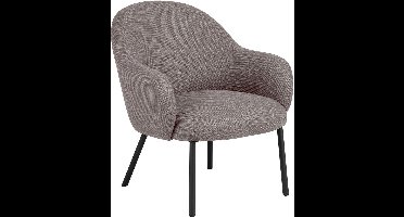 Giga Living Fauteuil Rollo - Stof - Bruin - Zithoogte 43cm