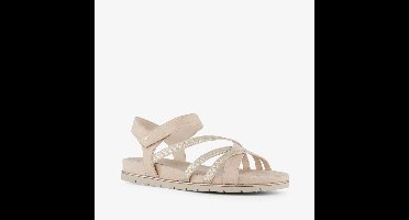 Tamaris dames sandalen beige goud - Maat 38