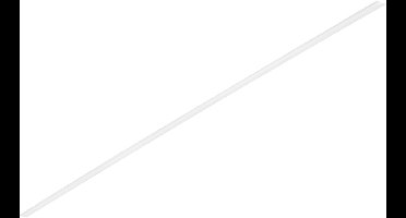 Afdekrail - Trio Dual - 100cm - Kunststof - Transparant Helder