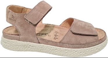 Hartjes Nubuck Beige Dames Sandalen H - Beige - 40