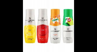 SodaStream - Concentraten - Cola - Mirinda - 7Up