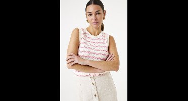GARCIA Dames Top Wit Sleeveless