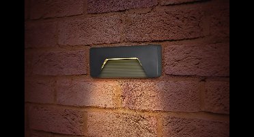 Integral Wandlamp 3W PathLux 3000K buiten IP65