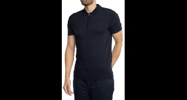 ted baker Merino Zip Short Sleeve Polo