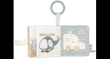 Jollein Baby Activiteitenboekje - On The Go - Polyester - Sensorisch Speelgoed