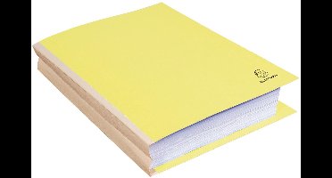Exacompta FOREVER® 320 g/m2 - Pak van 25 dossiermappen met linnen rug - A4 - Geel - 770005E