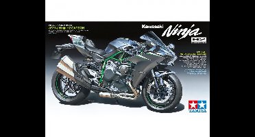 Tamiya Modelbouwpakket Auto - 14136 Kawasaki Ninja H2 Carbon Plastic - 1:12 - Modelbouw