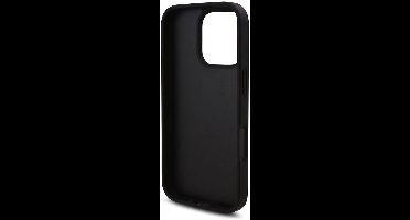 Karl Lagerfeld, Beschermhoes Geschikt voor Apple iPhone 16 Pro Max Design Saffiano Karl en Choupette, Zwart