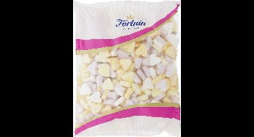 Fortuin - Vruchtenhartjes - 12x1 Kilo - Snoep - Hartjes - Vruchtsmaak - 12x1KG - Multiverpakking - Bulkverpakking