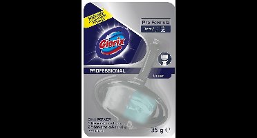 Toiletblok Glorix ocean fresh met houder | 12 stuks