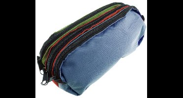 Kangaro penetui - 3 vaks - 25x9x11 cm - blauw/rood/groen - K-56403