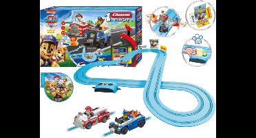 Carrera FIRST Racebaan - First PAW Patrol - R 'N' Rescue - Chase vs. Marshall - 3,5m - met licht, geluid en muziek