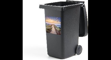 Container sticker Bergen - Natuur - Pad - 40x40 cm - Kliko sticker