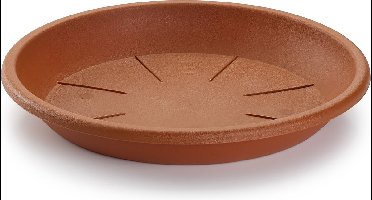 Opvangschaal/onderbord Plantenpot - terracotta - D40 cm - Kunststof - voor pot Dia 45/50 cm