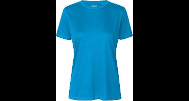 Damessportshirt 'Performance' met korte mouwen Sapphire - S