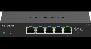 NETGEAR MS305E - Netwerk Switch - Plus Managed - 2,5 Gbps - 5 poorten