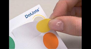 Avery Zweckform Sticky note stippen 3-kleurig assorti 900x