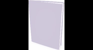 Rekbare boekenkaften A4 - Lichtlila - 6 stuks