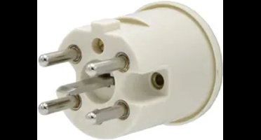 Kopp perilex stekker 5-polig - wit (171103456)