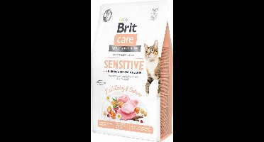 Brit Care Sensitive Healthy Digestion & Delicate Taste - Kattenvoer - Kalkoen Zalm 2 kg
