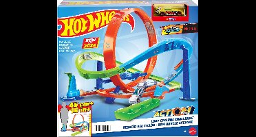 Hot Wheels Actie Cycloon Loopingset - Racebaan