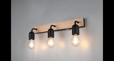 Landelijke badkamer wandlamp Arturo 3x E27 - 284470332