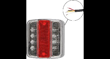 ProPlus Aanhanger Achterlicht 4 functies 98x105mm 14 LED