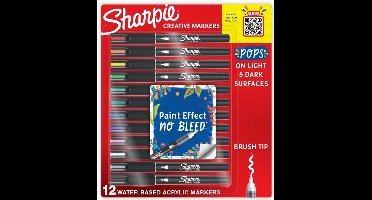 Sharpie Creative Brush Tip Markers 12 stuks - verfstift - 2196907