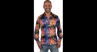 Magic Design Verkleedshirt Disco Drup Polyester Maat S/m