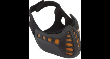 Bovista Airsoft Masker - Paintball - Mask - Tactical Helmet - Helm - Zwart en Oranje