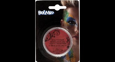 Potje schmink op waterbasis rood (16g)