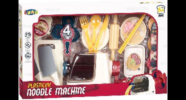 Luna Speelset Pastamachine Junior Wit/rood 23-delig