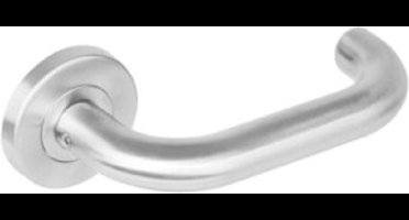 IVANA DEURKRUK RVS ROND OP ROZET 53X8MM 55262