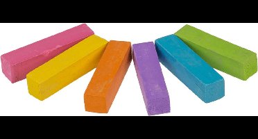 Haarkrijt - 18x - verschillende kleuren - 4 cm - krijtjes om je haar te kleuren - haarkleur krijt