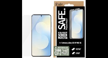 SAFE by PanzerGlass Ultra-Wide Fit Screenprotector geschikt voor Samsung Galaxy S25 FE
