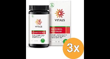 3x Vitals Microbiol Platinum (30 capsules)