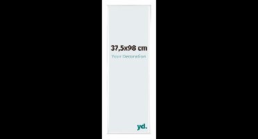 Your Decoration - Fotolijst 37,5x98 cm - Aluminium - Wit Hoogglans - Kent