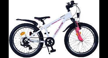 Volare XC Race Kinderfiets - 20 inch - 7 speed - Wit Roze