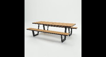 Vita Massa rechthoekige picknicktafel XL