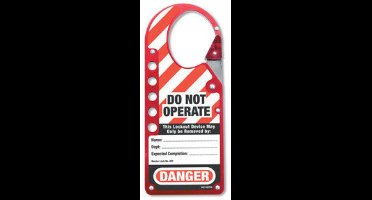 Masterlock Lock-out - Slotvermeerderaar met Label - Slotvergrendeling - 427
