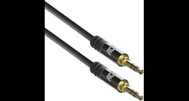 ACT 5 meter High Quality stereo audio aansluitkabel 3,5 mm jack male - male AC3612