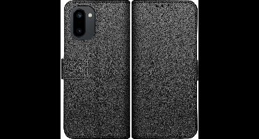 Just in Case hoesje geschikt voor OnePlus 15R Hoesje met Pasjeshouder - Bookcase Classic - Zwart