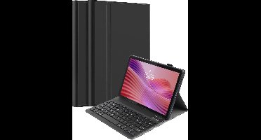Just in Case tablet Hoes met Toetsenbord geschikt voor Lenovo Yoga Tab - QWERTY Bluetooth Keyboard Case - Zwart