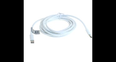 OTB Datenkabel - USB-C 2.0 Stecker auf USB-C 2.0 Stecker - USB-PD 60W - 2,0m - weiß